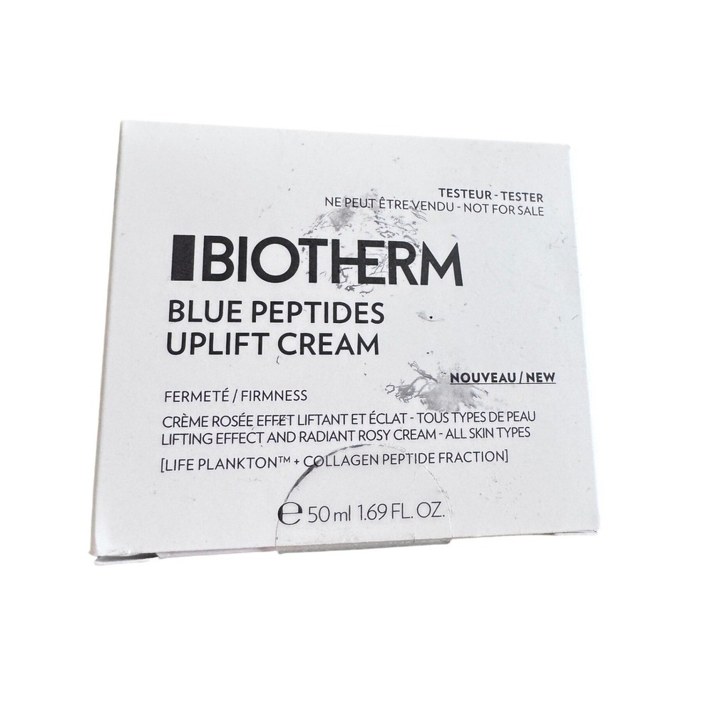 Biotherm Blue Peptides Uplift Cream Tester New 50ml 1.69 fl oz‎ Firmness Lifting